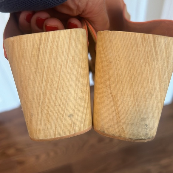 Kelsi Dagger Pink Suede clogs - 9.5 - Picture 7 of 9